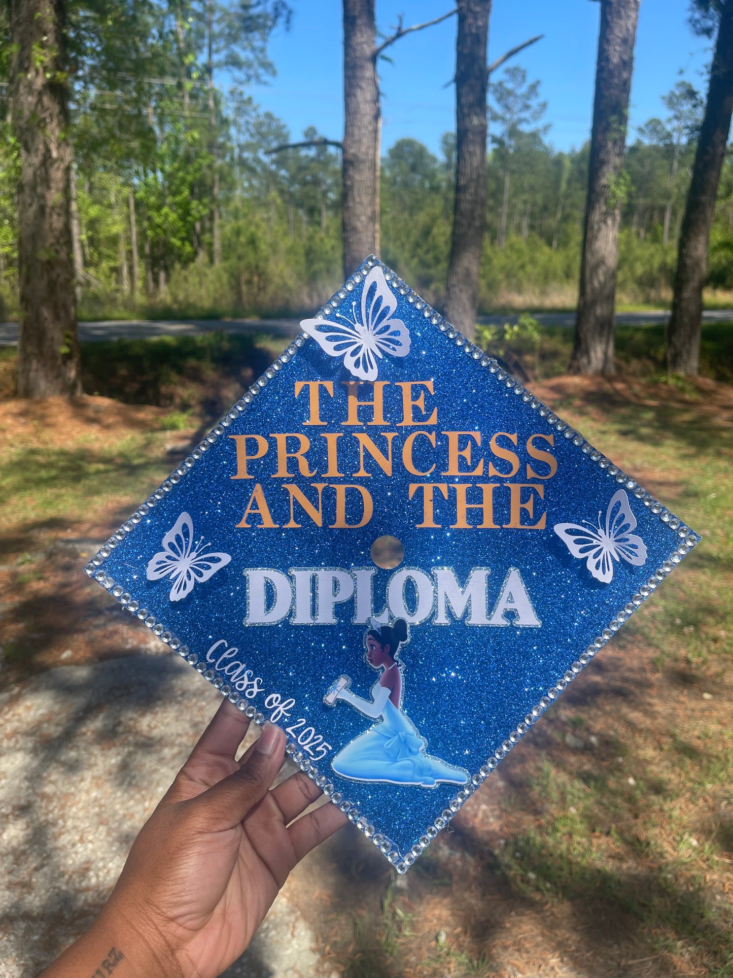 Princess Grad Cap Topper