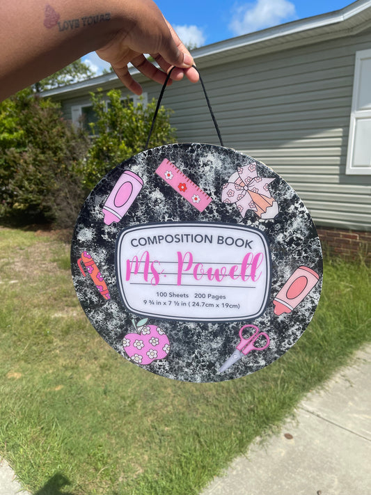 Composition Door Hanger