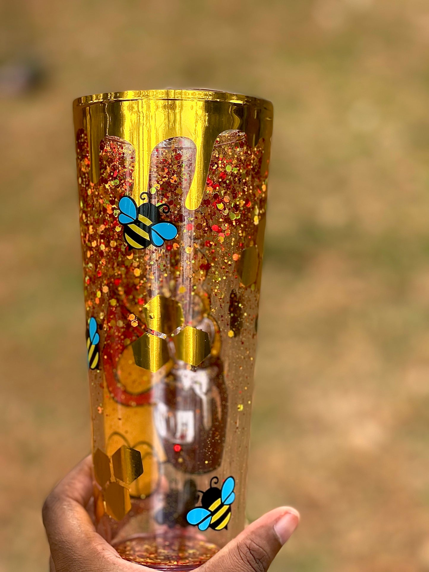 Winnie the Pooh Snowglobe Tumbler