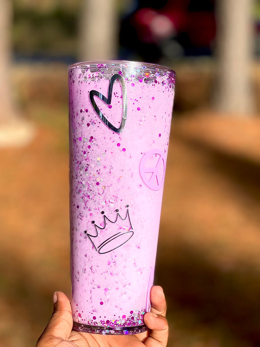 Princess Snowglobe Tumbler