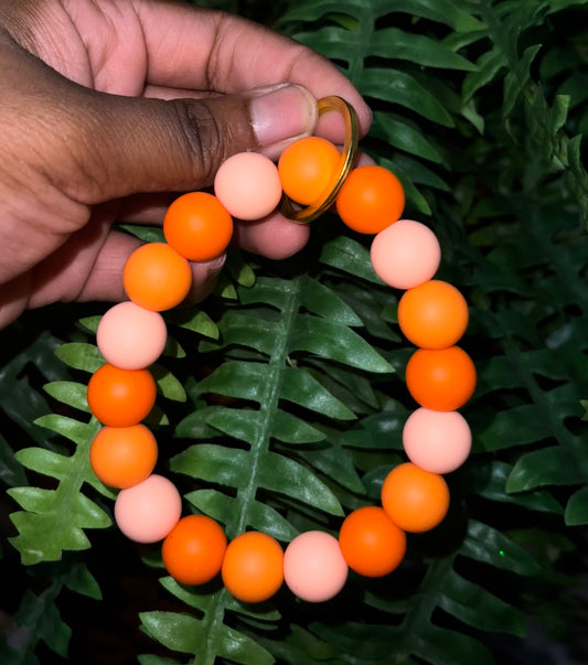 Orange Crush Wristlet