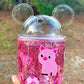 Pig Snowglobe Tumbler