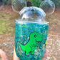 Dinosaur Snowglobe Tumbler