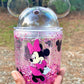 Minnie Mouse Snowglobe Tumbler