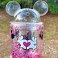 Minnie Mouse Snowglobe Tumbler