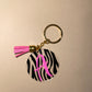 Animal Print Keychain